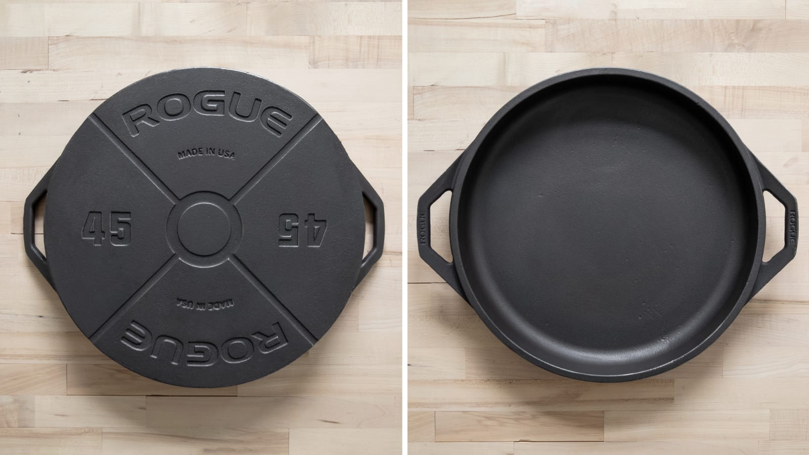 Rogue Cast Iron Deep Dish Skillet Rogue Fitness